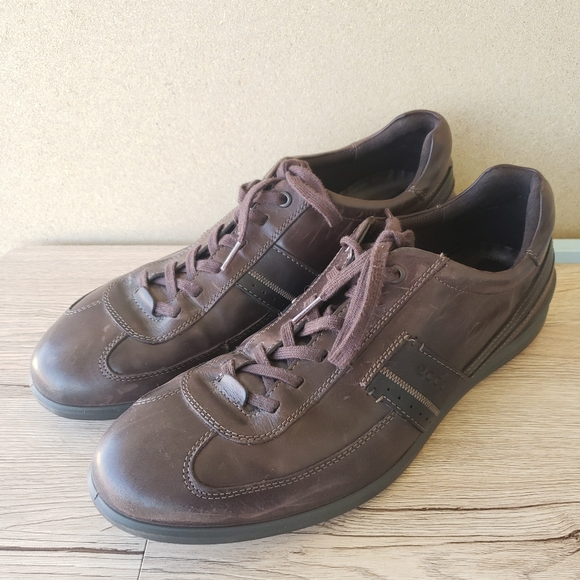 Ecco Leather Loafer Sneakers Size 47 US 13-13.5